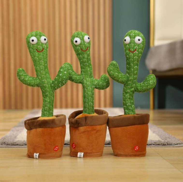 Dancing cactus Comes with a charging cable and a packaging box