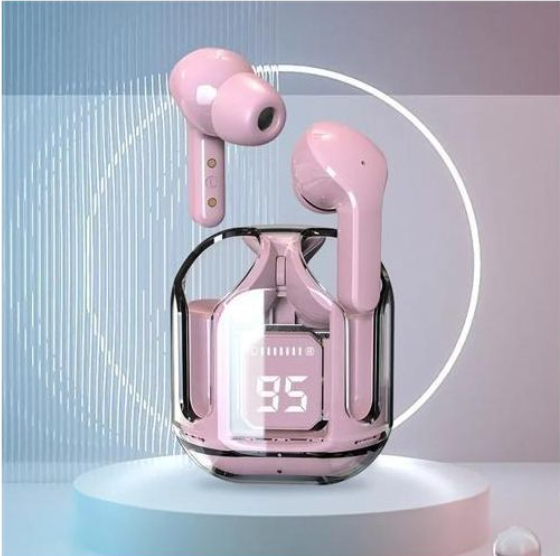 TWS-Ultra Pods Pro Bluetooth 5.3 Waterproof Earpods, Earbuds, Earphones, Headphones, Earbuds, Airpods, With Transparent POWER DISPLAY, Good HIFI Sound, Touch Control And Comfortable To Wear