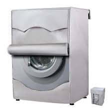 XXL Silver Front Load Washing Machine Cover – Waterproof Dust-Proof Protector 98×69×85cm | Heavy Duty Laundry Appliance Cover for 10-20KG Washing Machines
