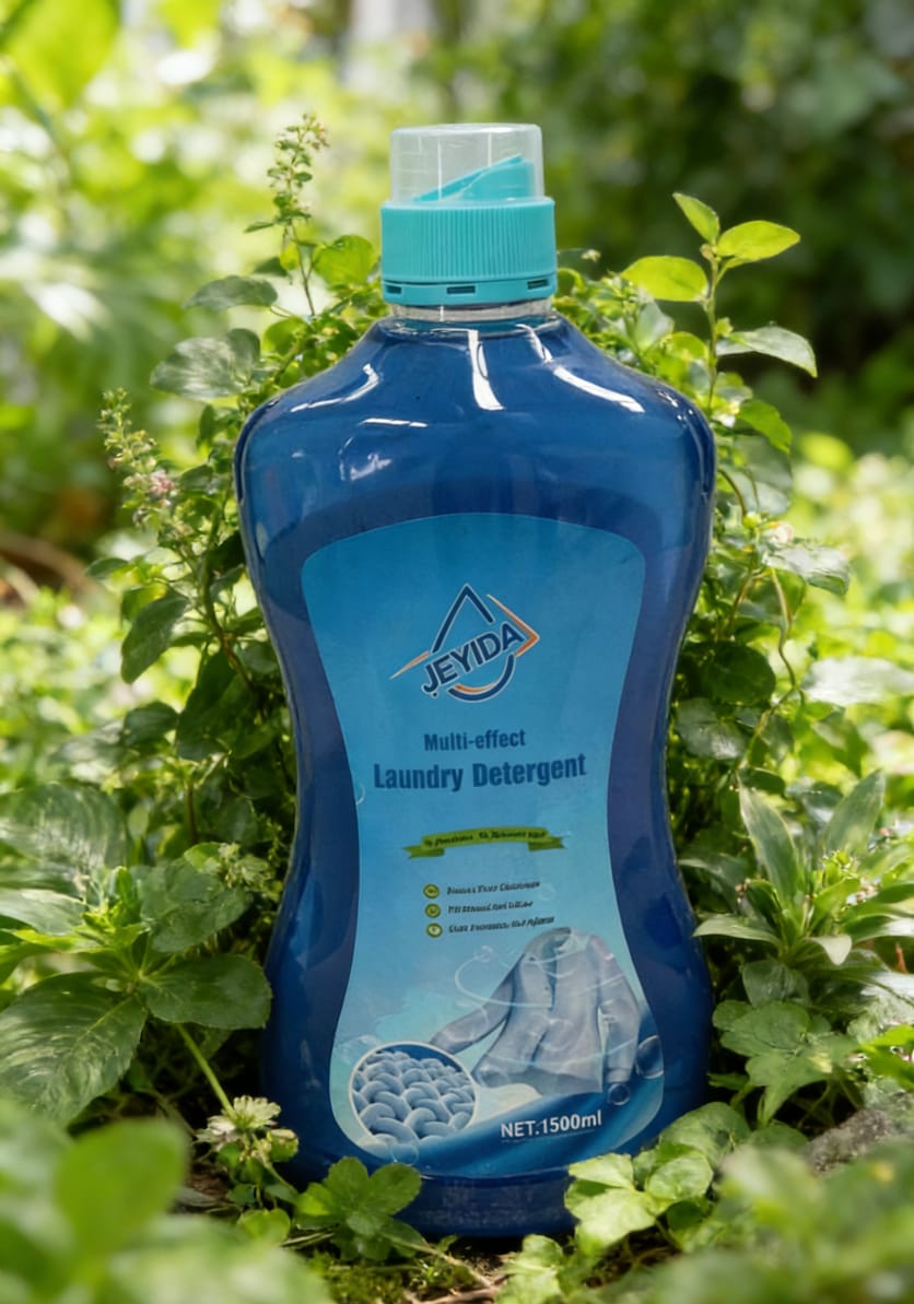 JEYIDA Multi-effect Liquid Laundry Detergent - 1500ml Large Value Pack - High-Efficiency Stain Removal & Fabric Care