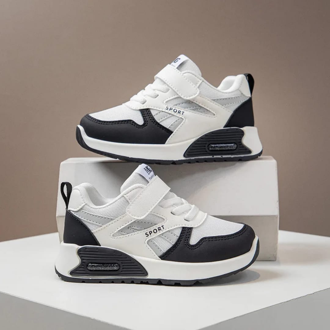 Breathable Kids' Sport Sneakers with Easy Velcro Strap - Lightweight Running Shoes for Boys & Girls