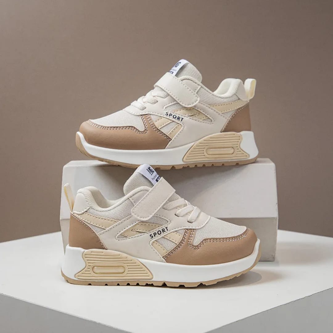 Breathable Kids' Sport Sneakers with Easy Velcro Strap - Lightweight Running Shoes for Boys & Girls