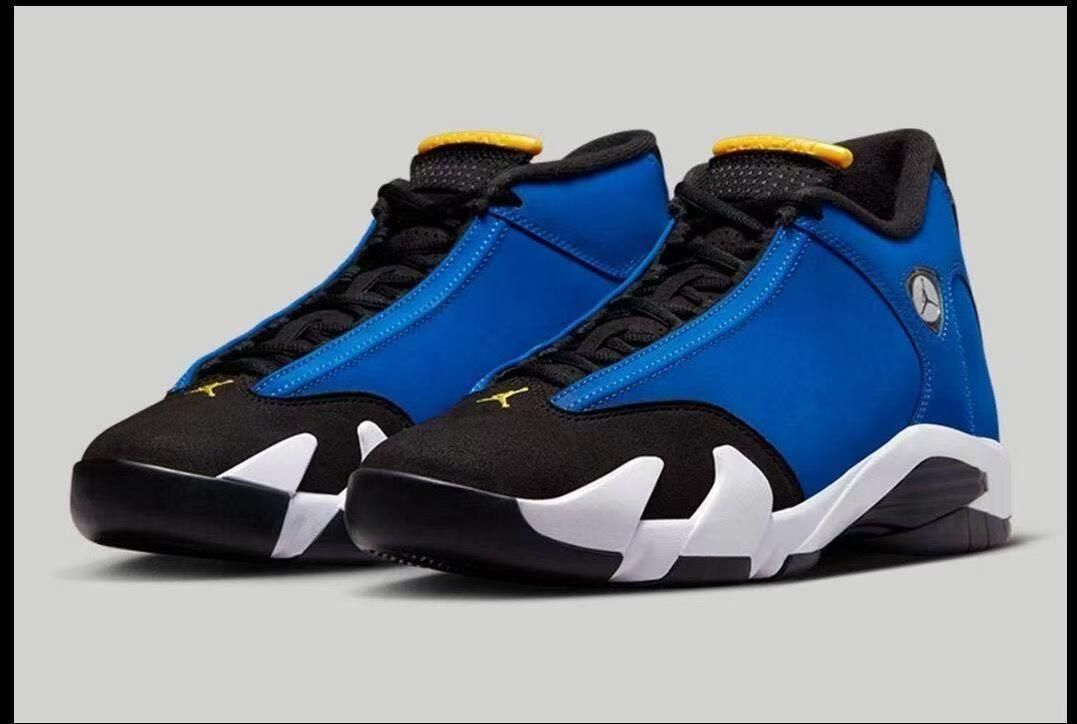 Men's Premium Retro 14 Basketball Sneakers - High-Top Sports Shoes