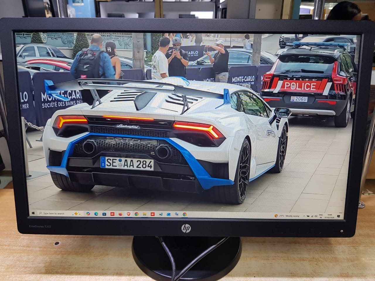 HIGHLY RECOMMENDED GOOD QUALITY HP ELITE DISPLAY E232 MONITOR WITH FULL HD DISPLAY