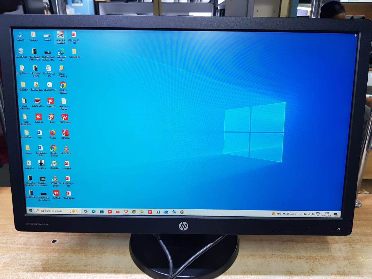 HIGHLY RECOMMENDED GOOD QUALITY HP ELITE DISPLAY E232 MONITOR WITH FULL HD DISPLAY