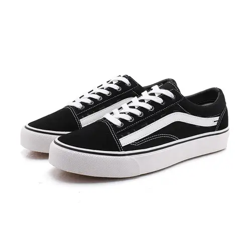 Skater Vans Unisex Old School Men Women Flat Shoes