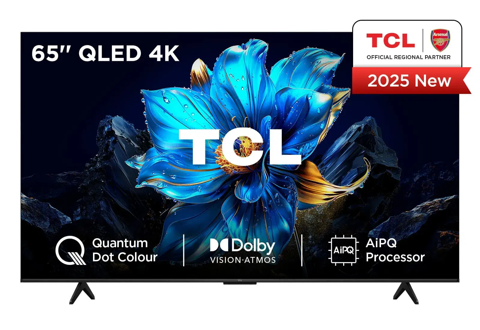 TCL 65P7K 65″ Inch Smart UHD 4K QLED TV AiPQ Processor with HDR10+ Google TV New (2025)