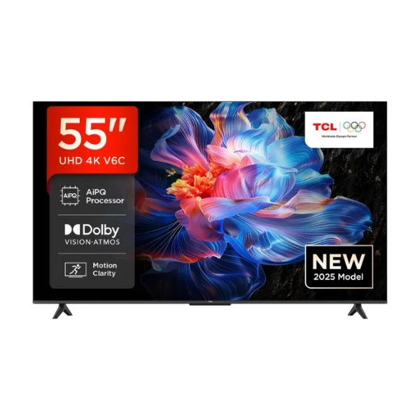TCL 55Inch V6C UHD 4K HDR Google TV With Dolby Audio HDR 10 – 55V6C
