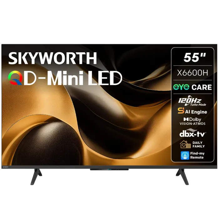 Skyworth 55Inch Smart TV 4K Mini LED Google TV