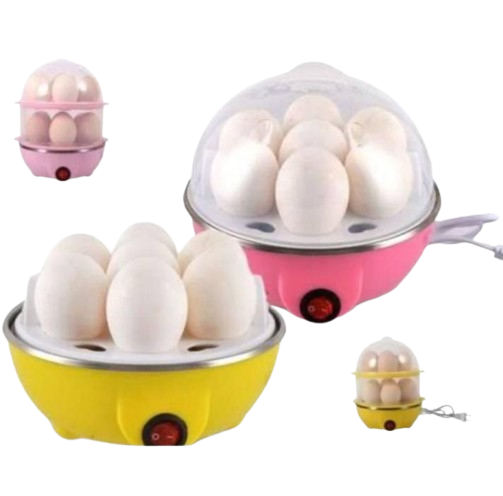 Brand New Single 7-Egg Electric Egg Boiler & Steamer – Fast-Cooking Egg Poacher with Automatic Shut-Off for Perfect Soft, Medium & Hard-Boiled Eggs