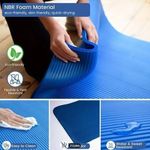💪 Brand New 10MM Comfy Yoga & Gym Mat – Ultimate Comfort for Every Workout | Elevate Your Fitness Routine with the Comfy Yoga & Gym Mat.