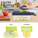 ✨ Brand New Homarom Vegetable Chopper Slicer Set 16 Veggie Slicer Kits Interchangeable Blades Dicer And Grater.