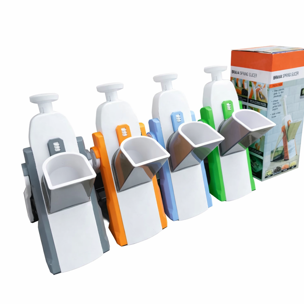 Brand New MANDOLIN Slicer - The Ultimate Mini Multi-Functional Kitchen Chopper | Effortless Food Prep Made Easy: All-in-One Mini Vegetable Chopper & Slicer.