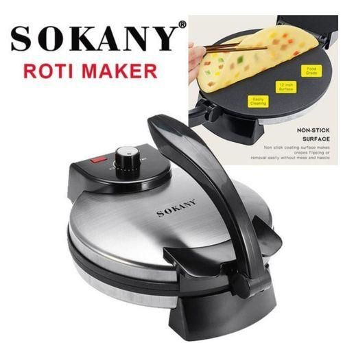 💥 Brand New Sokany Heavy Duty Non Stick Electric Chapati/ Roti Maker.