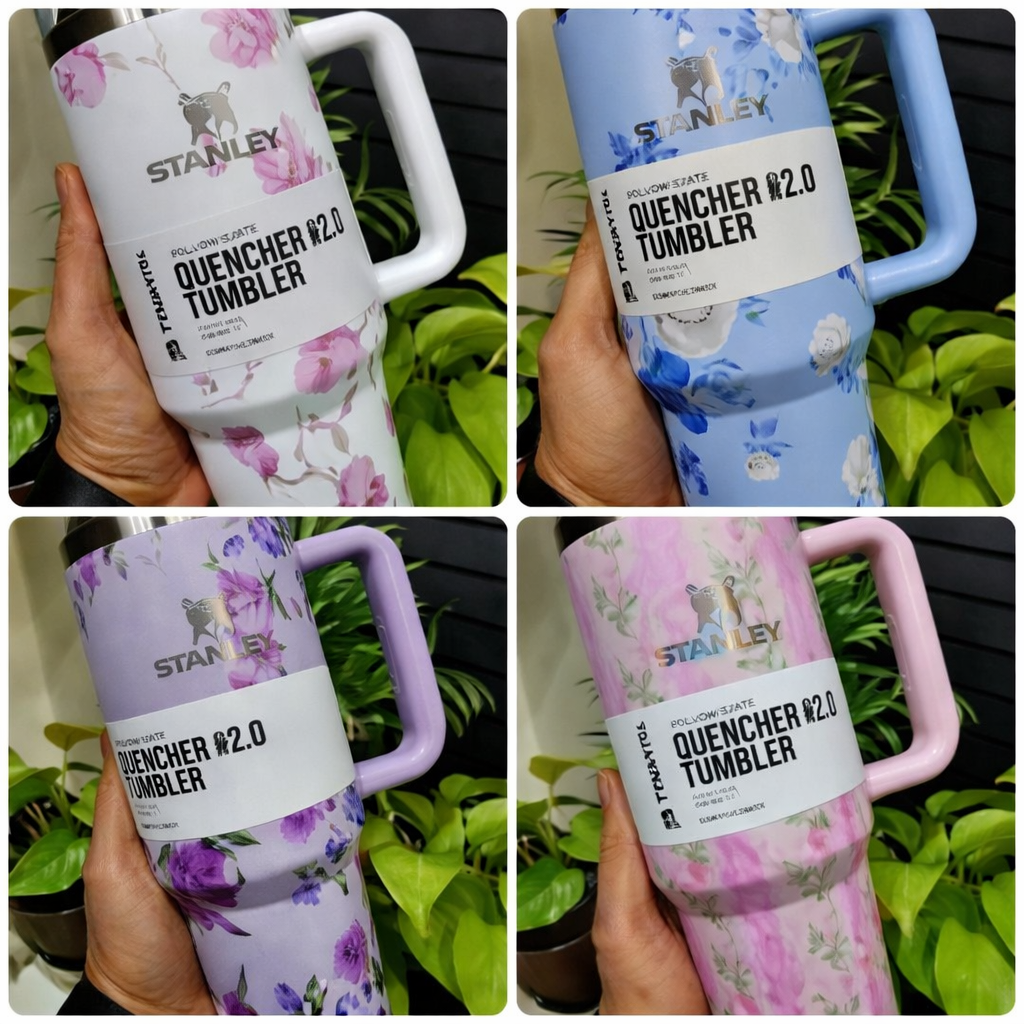 Luxury Marble Finish Stanley-Inspired Cup – Durable, Trendy & Temperature-Locking | Marble Stanley Cup – Elegant Insulated Tumbler for All-Day Cold & Hot Drinks.