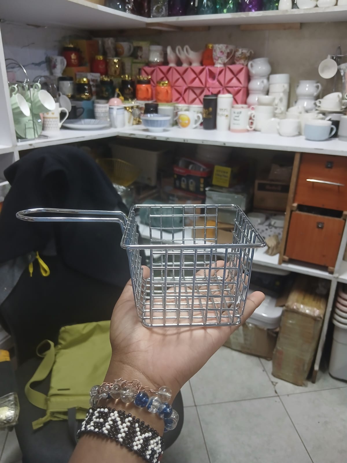 Stainless steel Squared chips basket