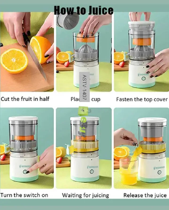 Hand-Free Citrus Juicer Machine-High-Performance Automatic Juice Squeezer for Lemon, Lime, Grapefruit, Pomegranate, Easy to Clean & Use