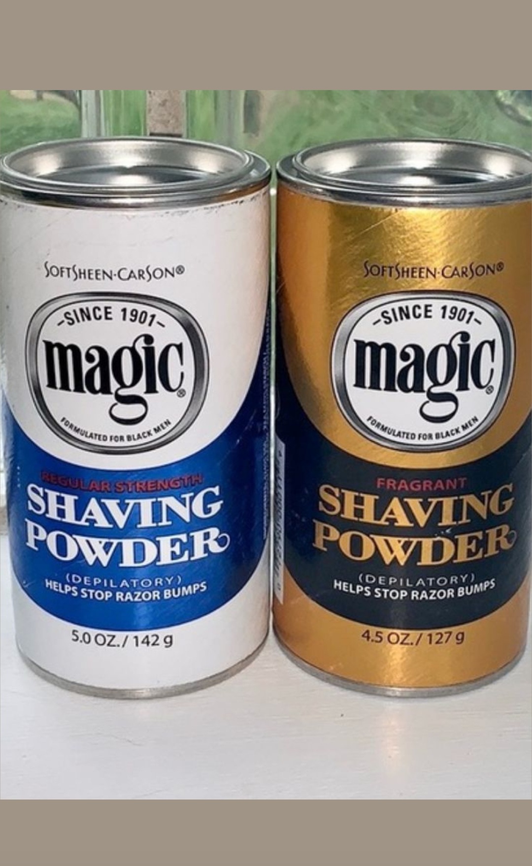 MAGIC SHAVING POWDER