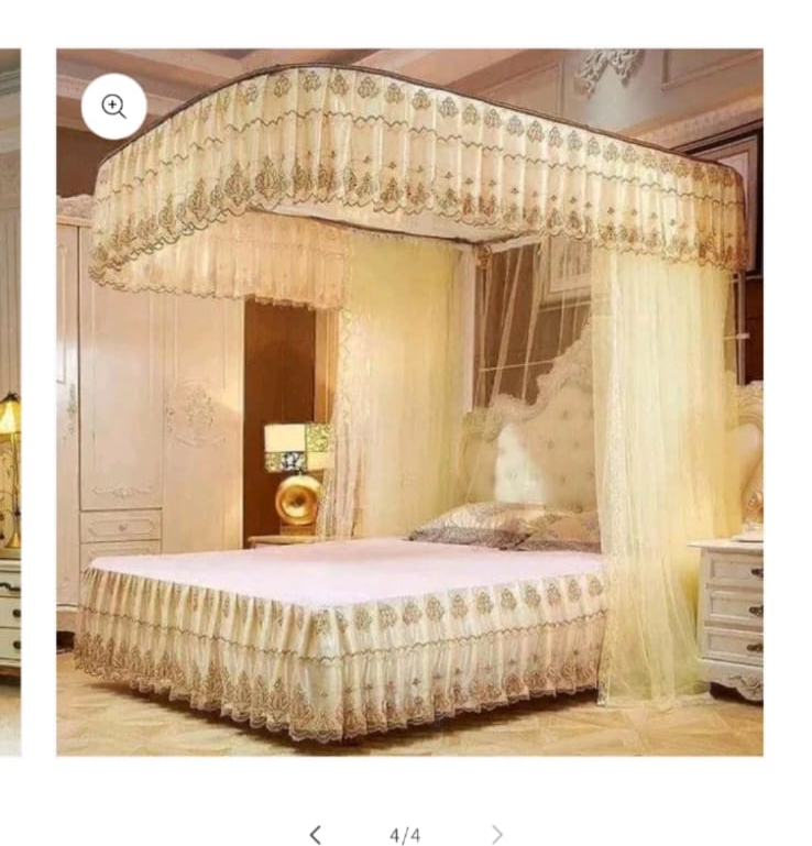 2-Stand Mosquito Net with Strong Support Frame – Easy Install Bed Net