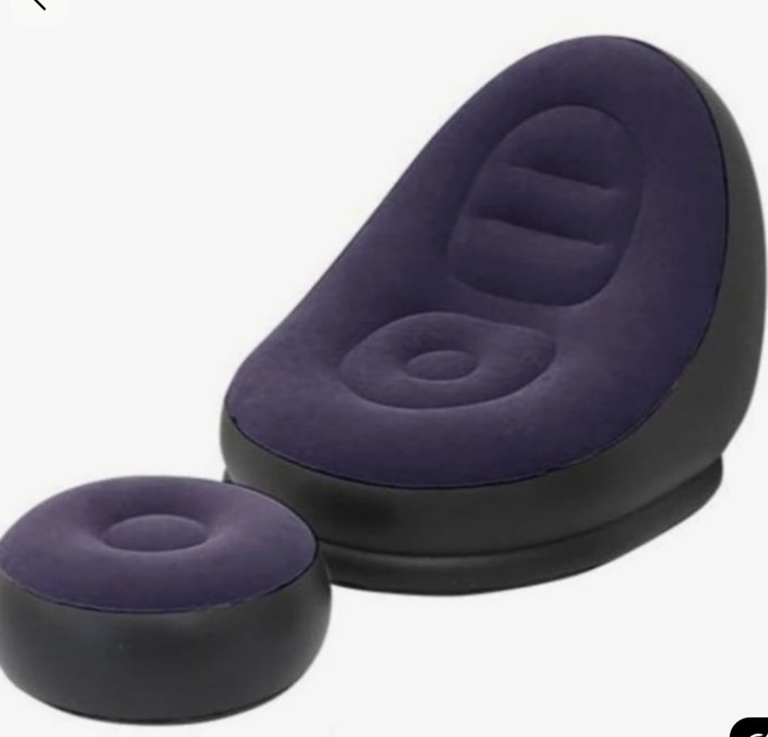 Portable Inflatable Sofa Chair – Comfortable Air Lounge Couch