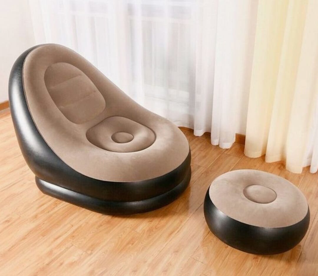 Portable Inflatable Sofa Chair – Comfortable Air Lounge Couch