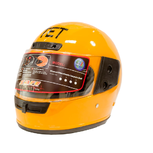 TET Full Face Helmet Alone or with  Pro Biker Full Finger Gloves - KEBS Approved
2-in-1 Motorcycle Safety Combo: