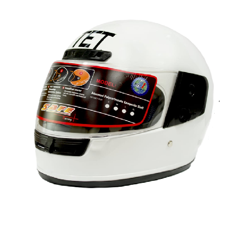 TET Full Face Helmet Alone or with  Pro Biker Full Finger Gloves - KEBS Approved
2-in-1 Motorcycle Safety Combo: