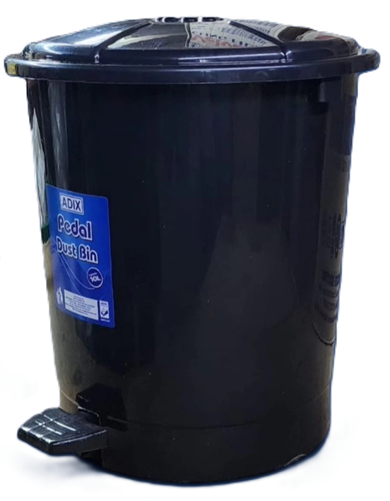 Adix Plastic Pedal Dust Bin – 10 Liters (Small) – Hands-Free Hygiene