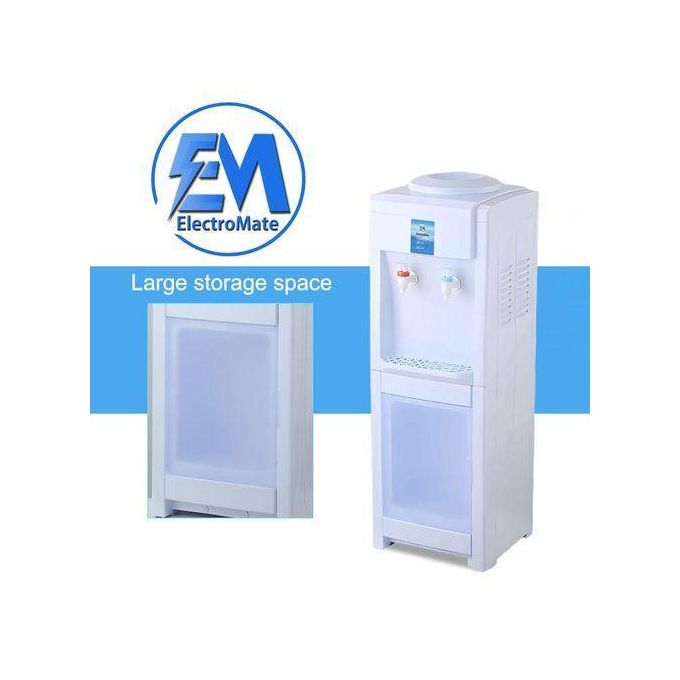 Electro Mate Water Dispenser With Hot And Cold Water – Standing Design With Storage Cabinet, Perfect For Home Or Office Use