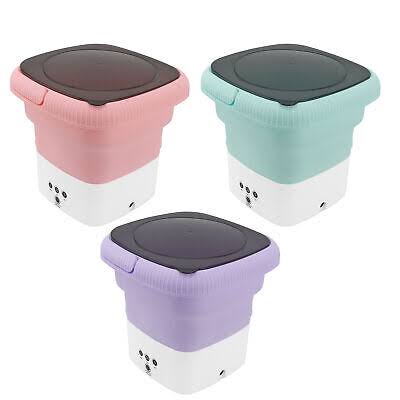 Portable Washing Machine,10L Folding Mini Washer with 3 Modes Deep Cleaning of underwear,baby clothes,Foldable Washing Machine for Apartments,Dorm,Camping,RV,Travel Laundry