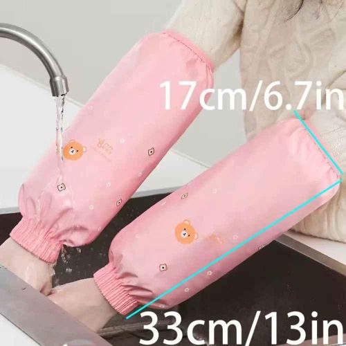 Dish Washing Waterproof Hand & Arm Covers – Reusable Protective Sleeves (Pair) Dirt-proof And Waterproof Hand Sleeves Cleaning Over sleeves, Kitchen Accessories