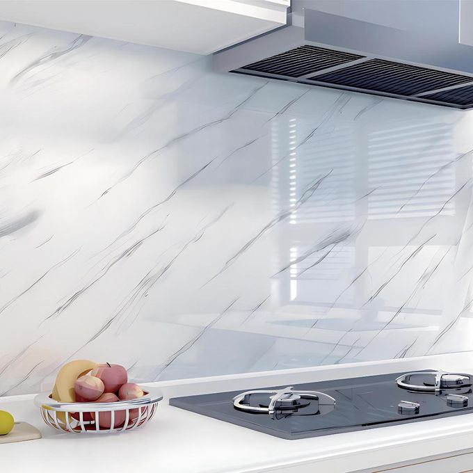 Marble Self adhesive Waterproof Wallpaper Marble Contact Paper for Countertops – Waterproof Self-Adhesive Vinyl Wallpaper Roll for Kitchen, Bathroom, and Furniture Renovation – Peel and Stick Design