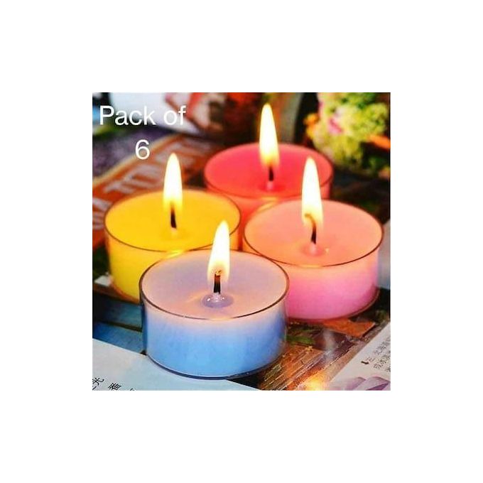 Scented Candles in Glass Holders – Long Lasting Fragrance & Decorative Home Aroma Set for Living Room, Bedroom, Bathroom, Gift Set Scented Tealight Candles In Glass Holders
