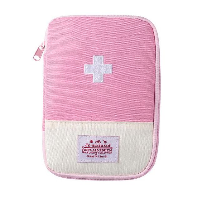 Empty First Aid Bag Mini Portable Medical Bag First Aid Pouch for Car Cycling Marathon Running Outdoor Camping Hiking Travel Emergency Mini First Aid Kit Portable First Aid Kit Pouch
