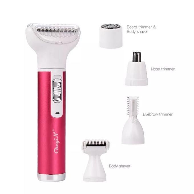 Hair Remover for Women,Painless 5 in 1 Electric Shaver USB Rechargeable,Eyebrow Nose Trimmer,Body Waterproof Bikini Facial Hair Removal for Women 5 In 1 Hair/Beard/Eyebrows/nose/Body Shaver Trimmer