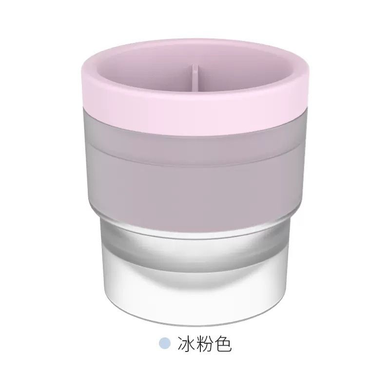 1pc 6cm Large Ice Ball Maker Silicone Mold Stackable Ice Cube Tray For Whiskey Cocktail Reusable Round Ice Sphere Mould