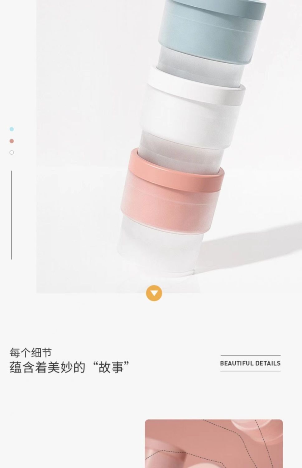 Three-pack large ice hockey mold, ice hockey ice-making box, ice hockey ice-making device, commercial large ice cube mold, household silicone ice-making mold