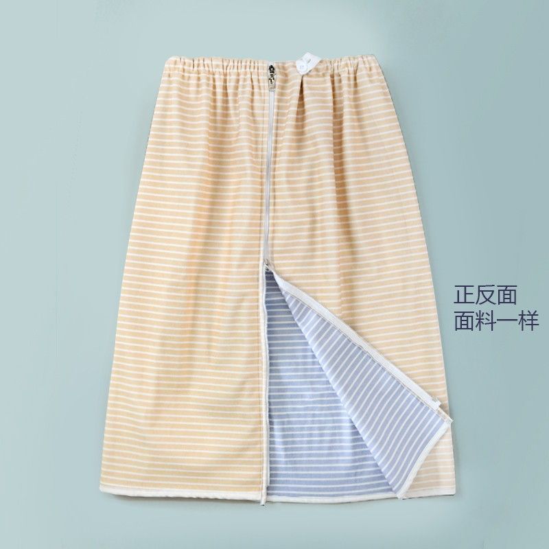 Adult diaper cover, elderly waterproof diaper pad, incontinence bedridden elderly washable anti-urine bed apron, menstrual apron
