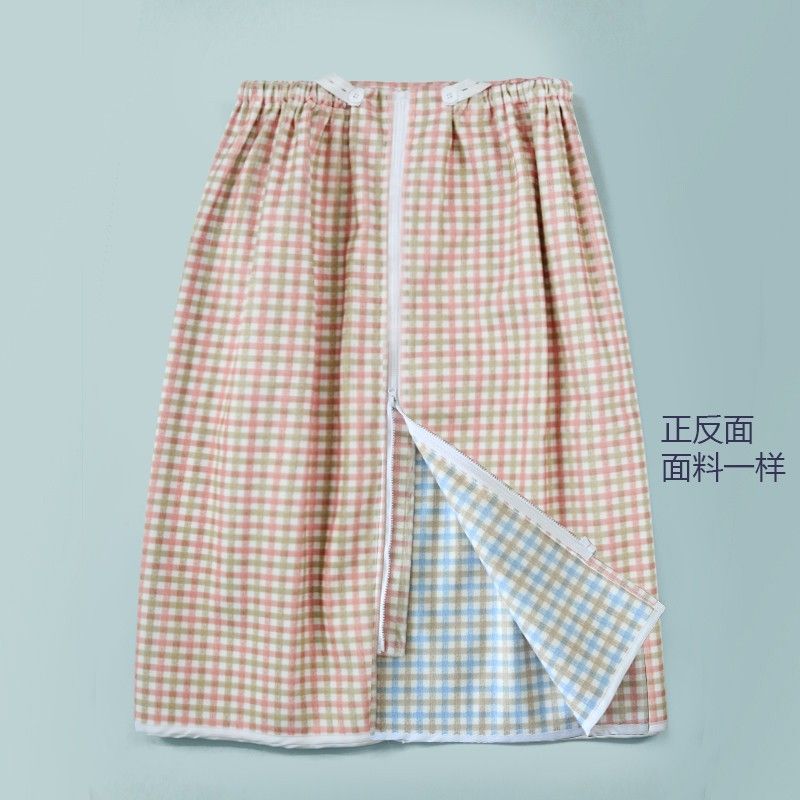 Adult diaper cover, elderly waterproof diaper pad, incontinence bedridden elderly washable anti-urine bed apron, menstrual apron