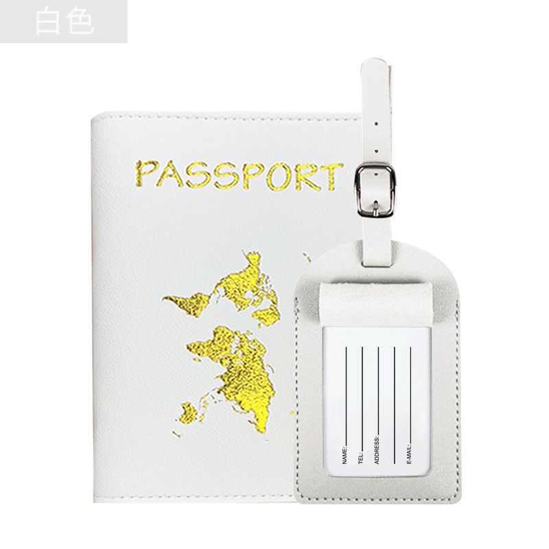 PASSPORT HOLDER WITH LUGGAGE TAG /  SUITCASE TAG