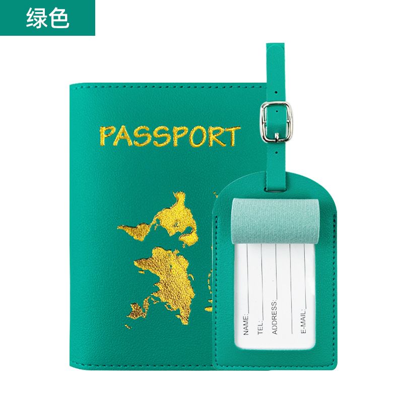 PASSPORT HOLDER WITH LUGGAGE TAG /  SUITCASE TAG