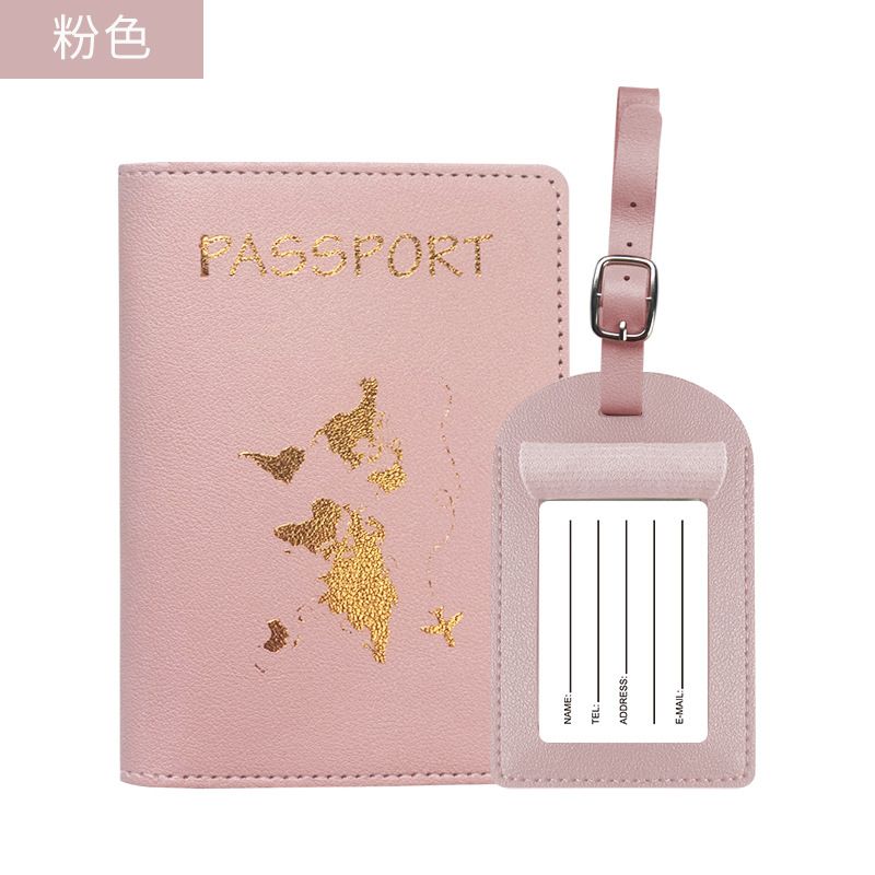 PASSPORT HOLDER WITH LUGGAGE TAG /  SUITCASE TAG