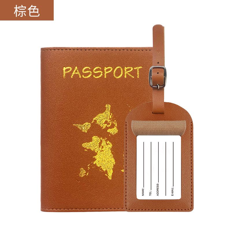 PASSPORT HOLDER WITH LUGGAGE TAG /  SUITCASE TAG
