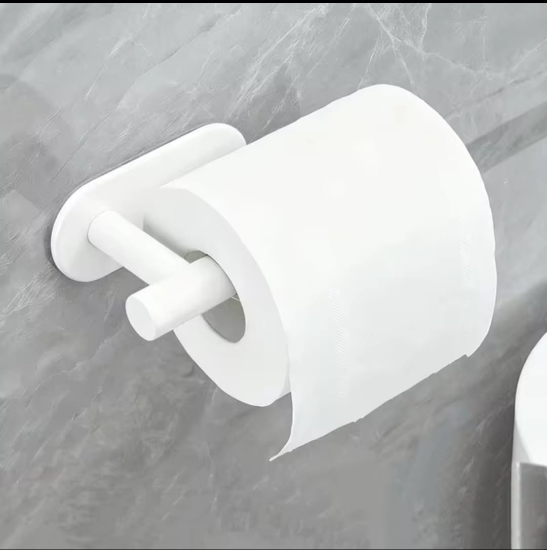 SELF ADHESIVE TOILET PAPER ROLL HOLDER
