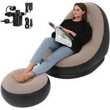 ✨ Inflatable Air Seat with Foot Rest – Comfort Anywhere! ✨

Relax in style with this Comfortable Inflatable Seat, designed for both indoor & outdoor use 🌿