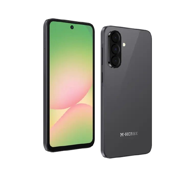 M HORSE A56 ULTRA, 8GB RAM + 128GB ROM, 6.6 HD INCELL DISPLAY, 32MP +16MP CAMERA, 5000MAH, ANDROID 14. WITH WARRANTY