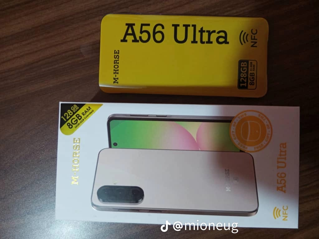 M HORSE A56 ULTRA, 8GB RAM + 128GB ROM, 6.6 HD INCELL DISPLAY, 32MP +16MP CAMERA, 5000MAH, ANDROID 14. WITH WARRANTY