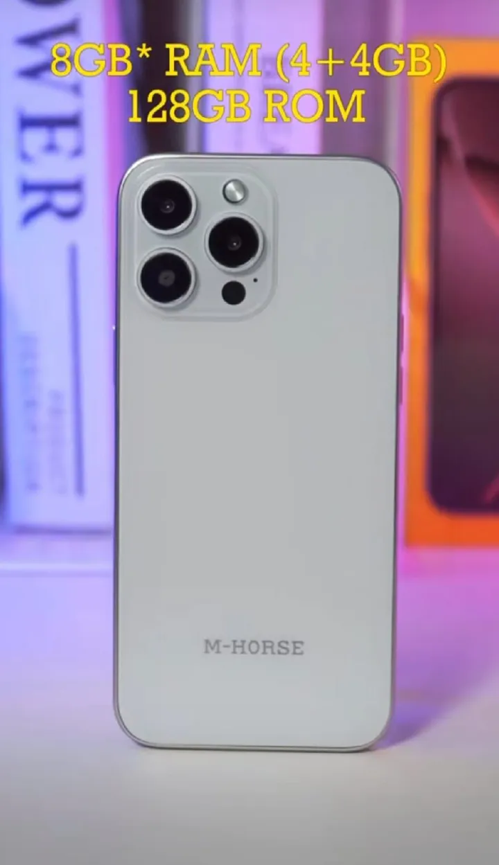 M-HORSE M 16 Pro Max + 6.6'' HD + incell DISPLAY 8GB RAM + 128GB ROM 8MP Front camera +13MP Rear camera,   Android 14 phone smartphone 5000mAh .