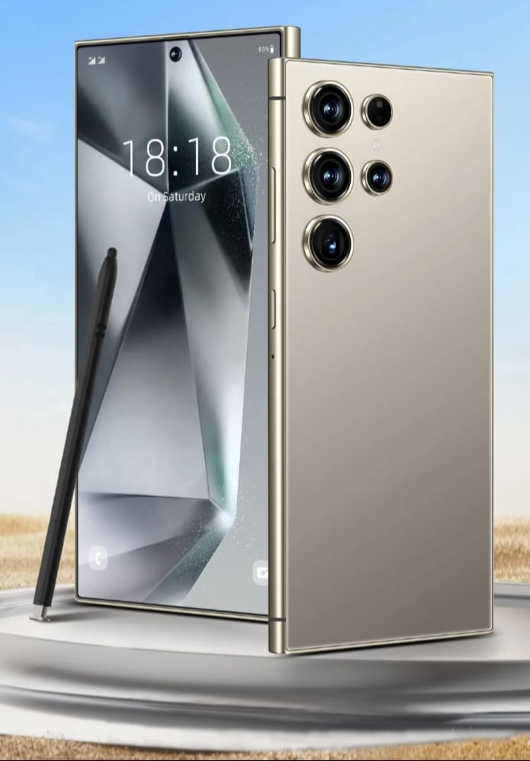 NEW MODEL OF M HORSE S25 Ultra +  WITH EARPODS, SILICONE COVER 8GB + 128GB, 16MP+32MP, 5000mAh, DUAL SIM, 6.6 DISPLAY. with STYLUS PEN, ANDROID 14,120Hz REFRESH RATE, OCTACORE PROCESSOR , SLIM DESIGN.