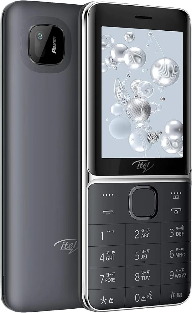Itel 5626 2.8'' inch screen Display, 64MB RAM + 64MB ROM, "Triple Sim" ,2500MAh Feature Phone with Long-Lasting Battery and FM Radio for Reliable Communication and Entertainment